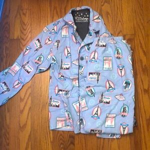 NWOT Pajama Set Size Small 100% cotton